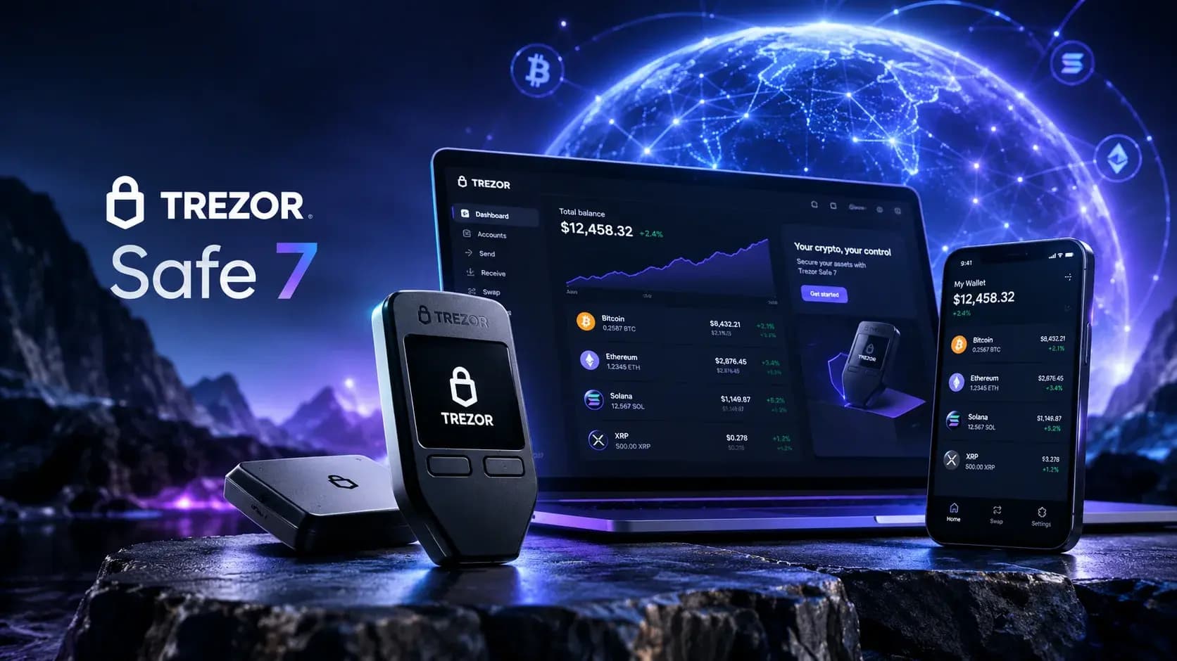 Trezor Safe 7: Secure Crypto, Anywhere