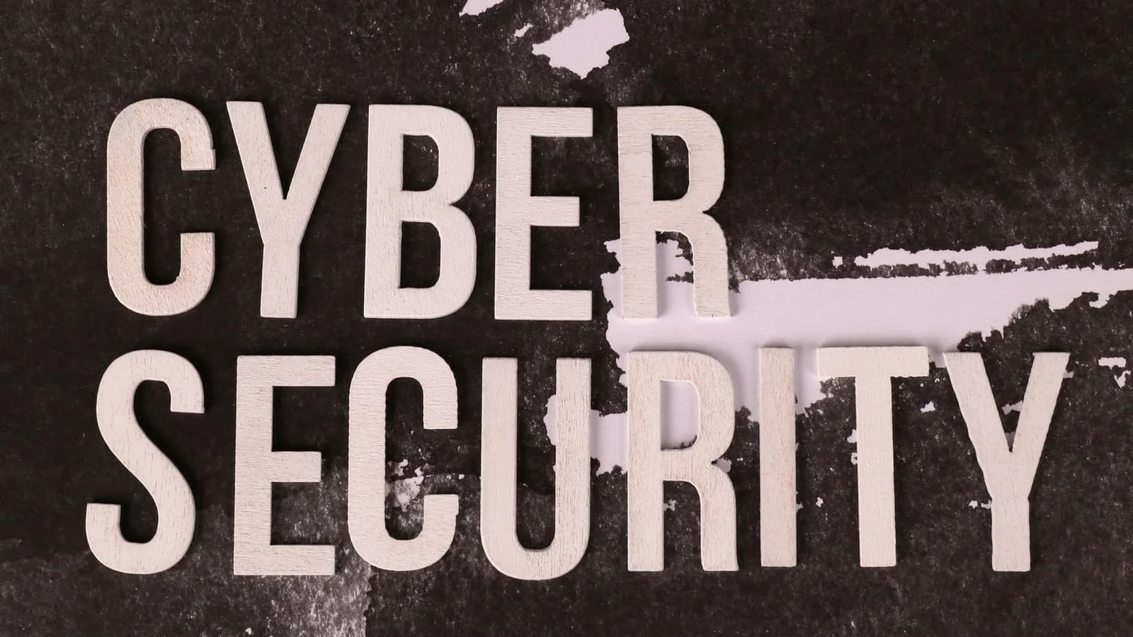 Artistic abstract illustration emphasizing cyber security.